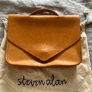 Steven Alan attache style purse with dust bag EUC